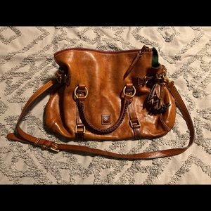 Authentic Dooney and Bourke leather bag